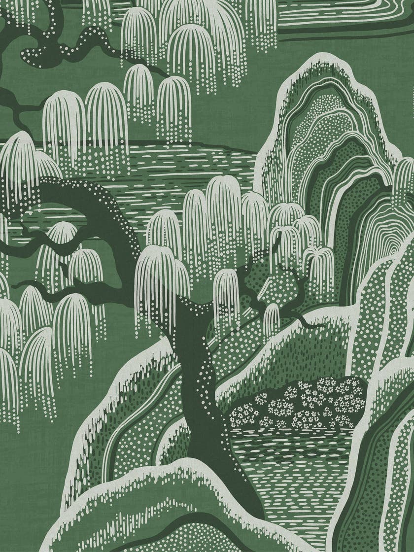 Boråstapeter - Indigo Garden Mural