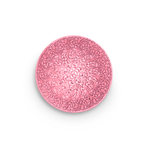 Lace Tallrik 20 cm Rosa
