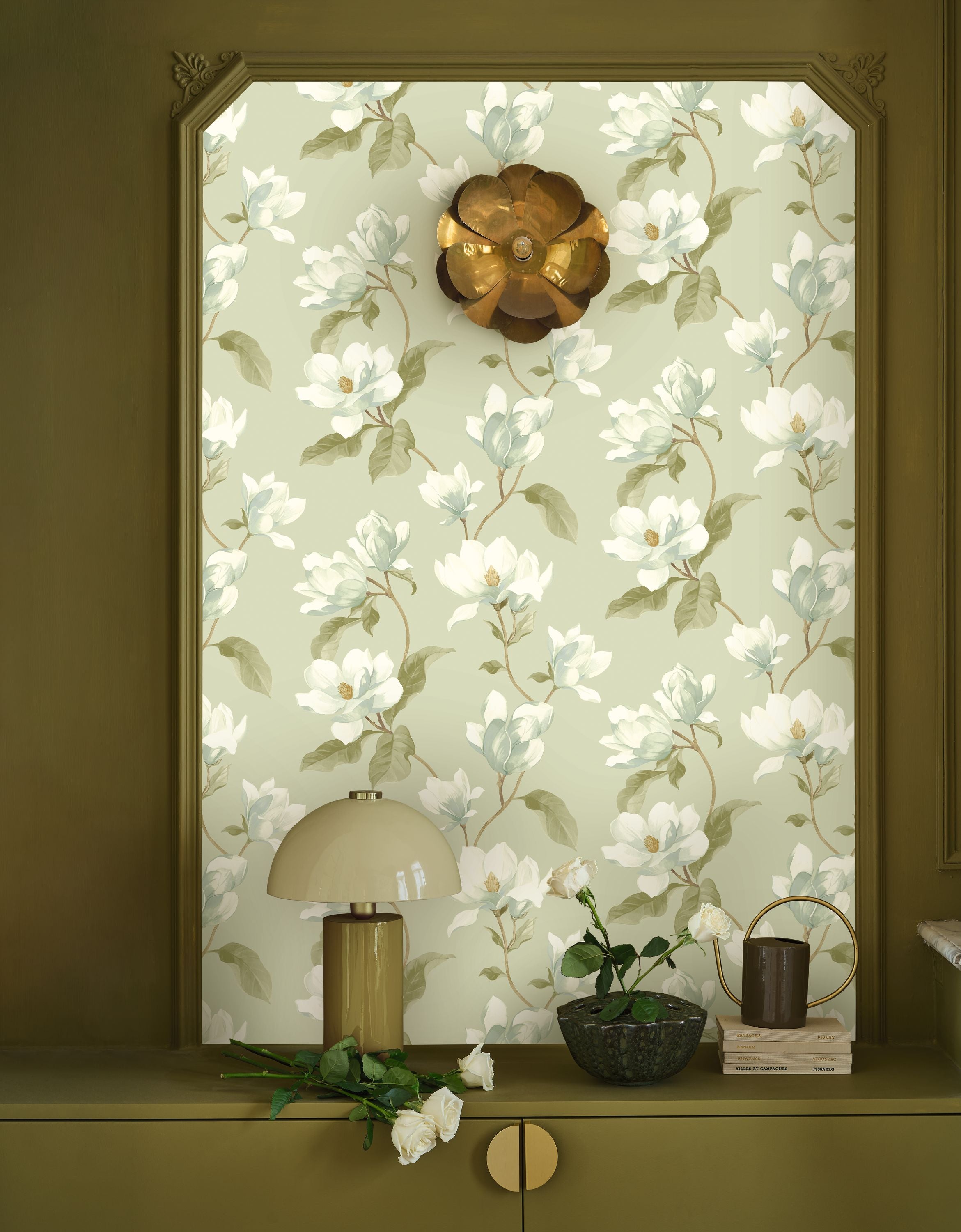 Casadeco - Brume De Magnolia Vert Amande