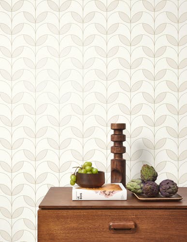 Casadeco - Mistinguett Beige Lin Annees Folles