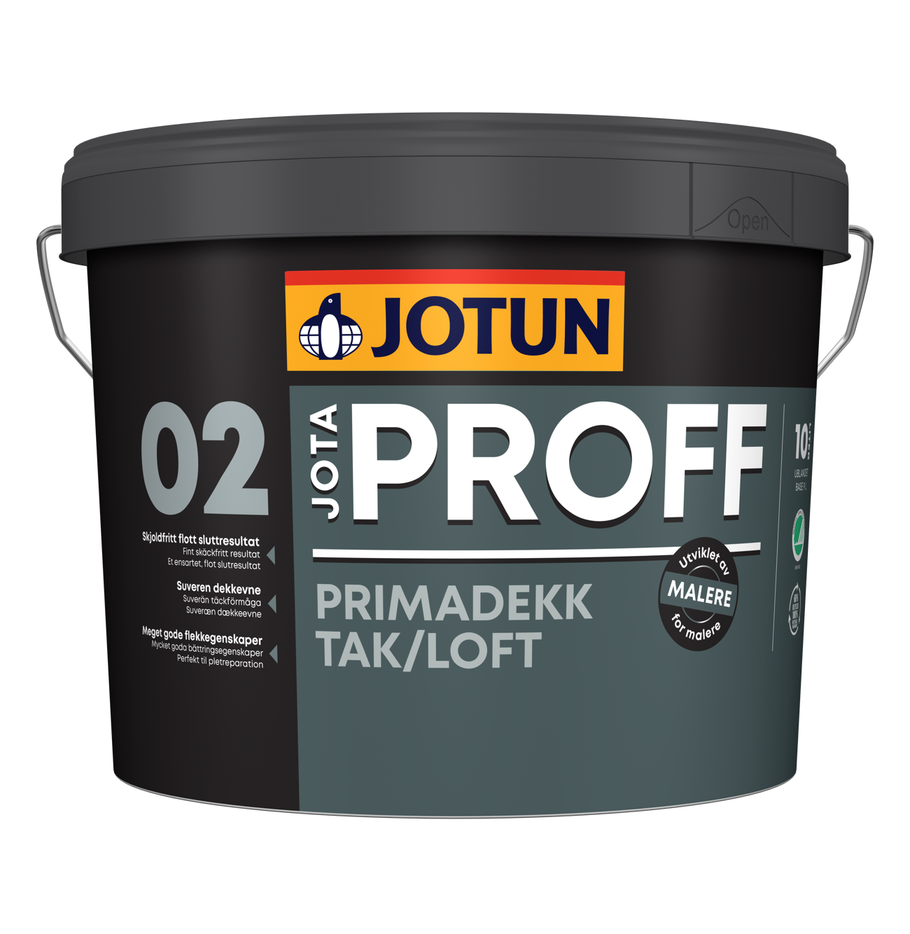 Jotaproff Primadekk Takfärg 2,7 L Vit