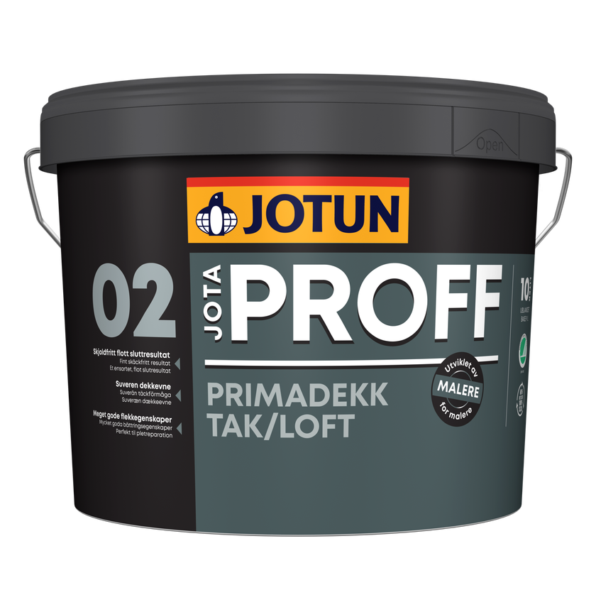 Jotaproff Primadekk Takfärg 2,7 L Vit