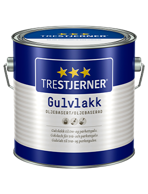 TreStjerner Golvlack Oljebaserad Blank - 750ml