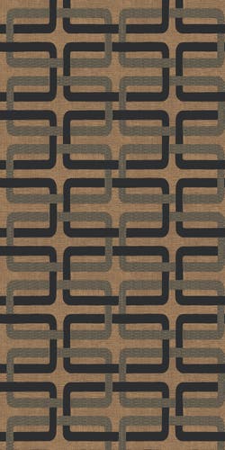 Casamance Matjara Noir/Doré