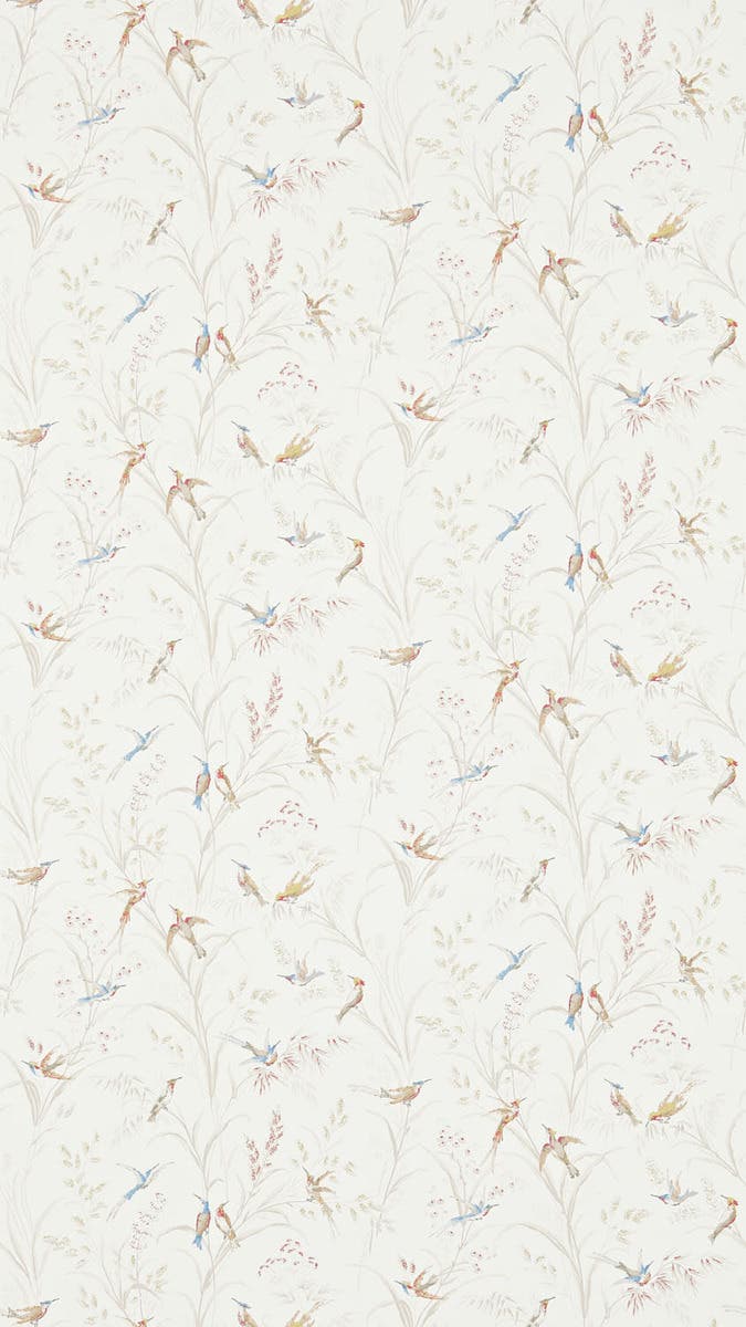 Tuileries Taupe/Multi Country Woodland Wallcove