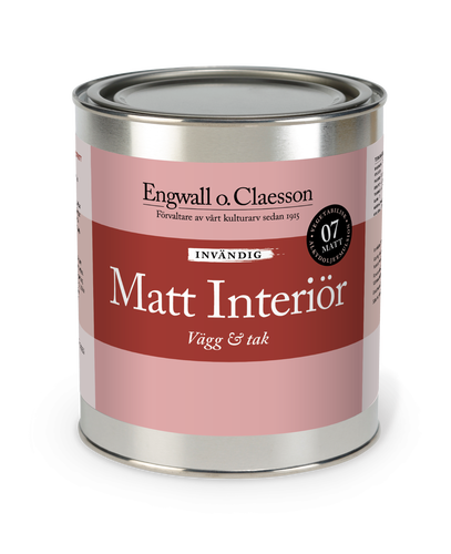 Matt Interiör 1 L Vit