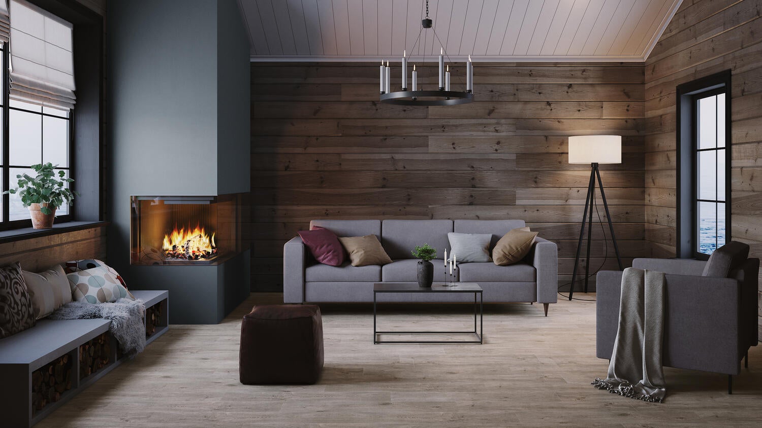 Legacy Oak, Light Grey 4m bred | Iconik T-Extra