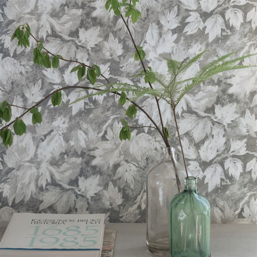Designers Guild - Fresco Leaf - Wide Caprifoglio Wallpapers