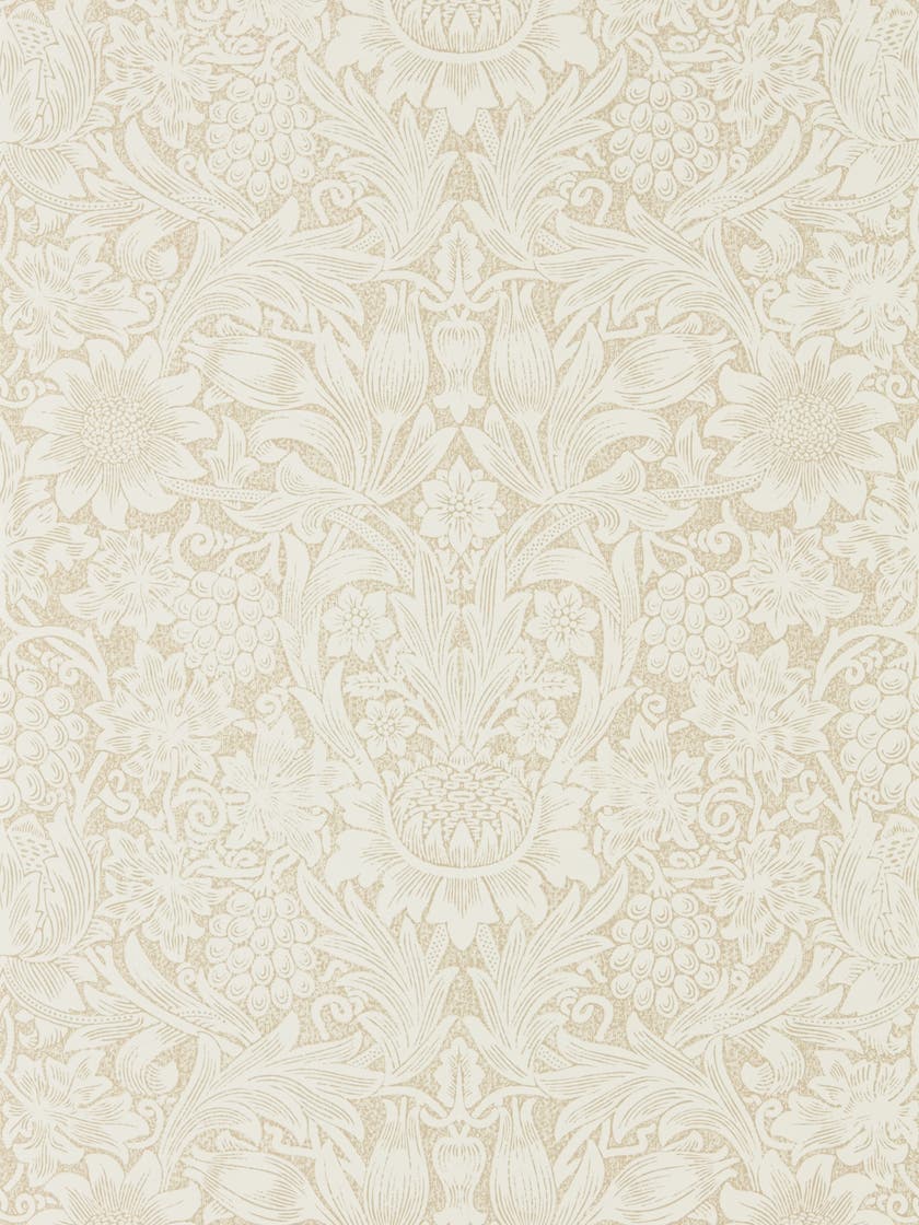 Morris & Co - Pure Sunflower Parchment/ Morris Pure Wallpapers