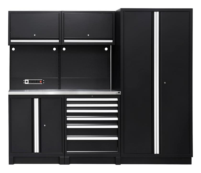 Verkstadsinredning PELA m låd- & skåphurts