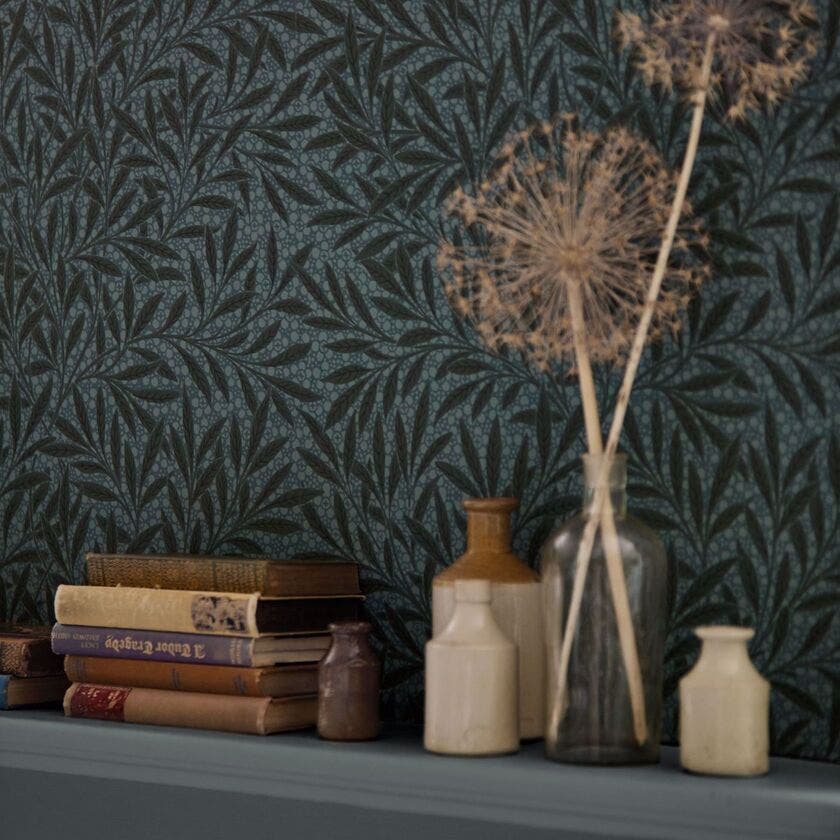 Emery`s Willow Emery Blue Emery Walker`s House Wall