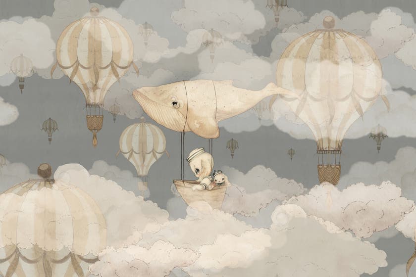 Flying Whale Sky Blue MM-2303