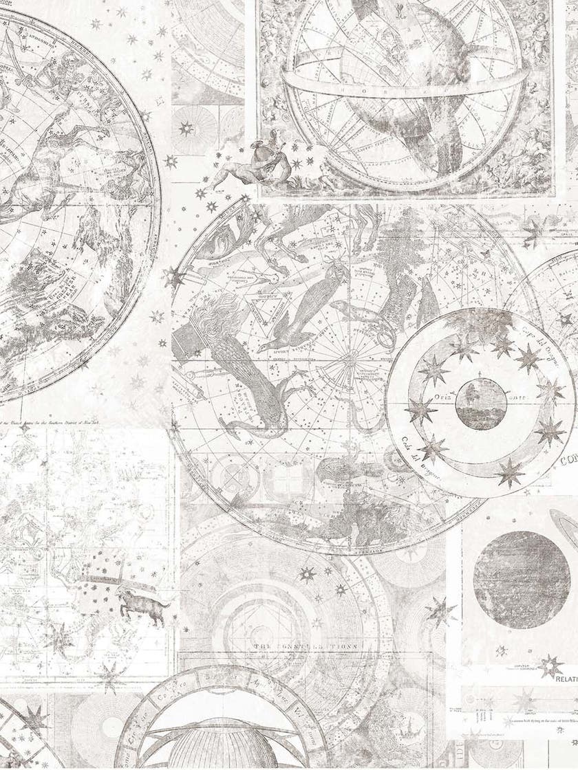 Boråstapeter - Vintage Star Map