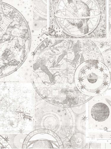 Boråstapeter - Vintage Star Map