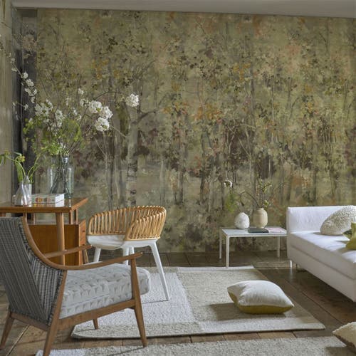 Designers Guild - Bois de Bouleau Grassclot Scenes And Murals III
