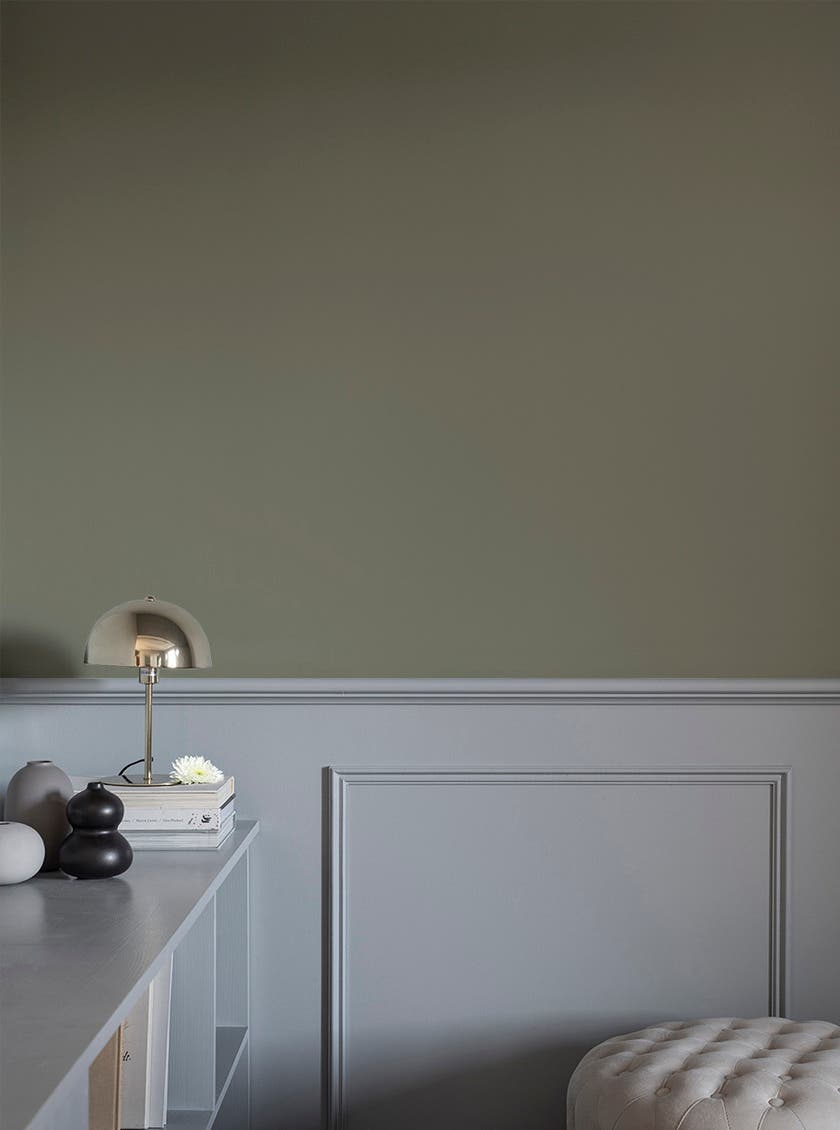 Akvarell Skägglav Akvarell