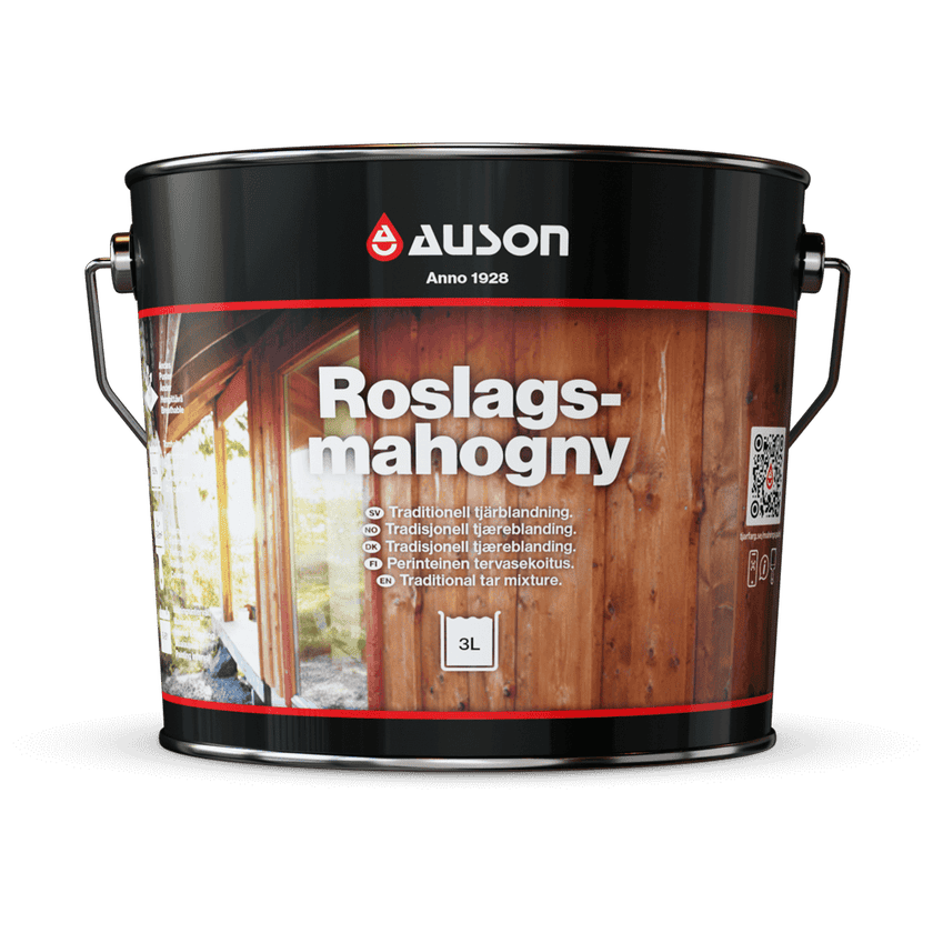 Roslagsmahogny 3 L Mahogny