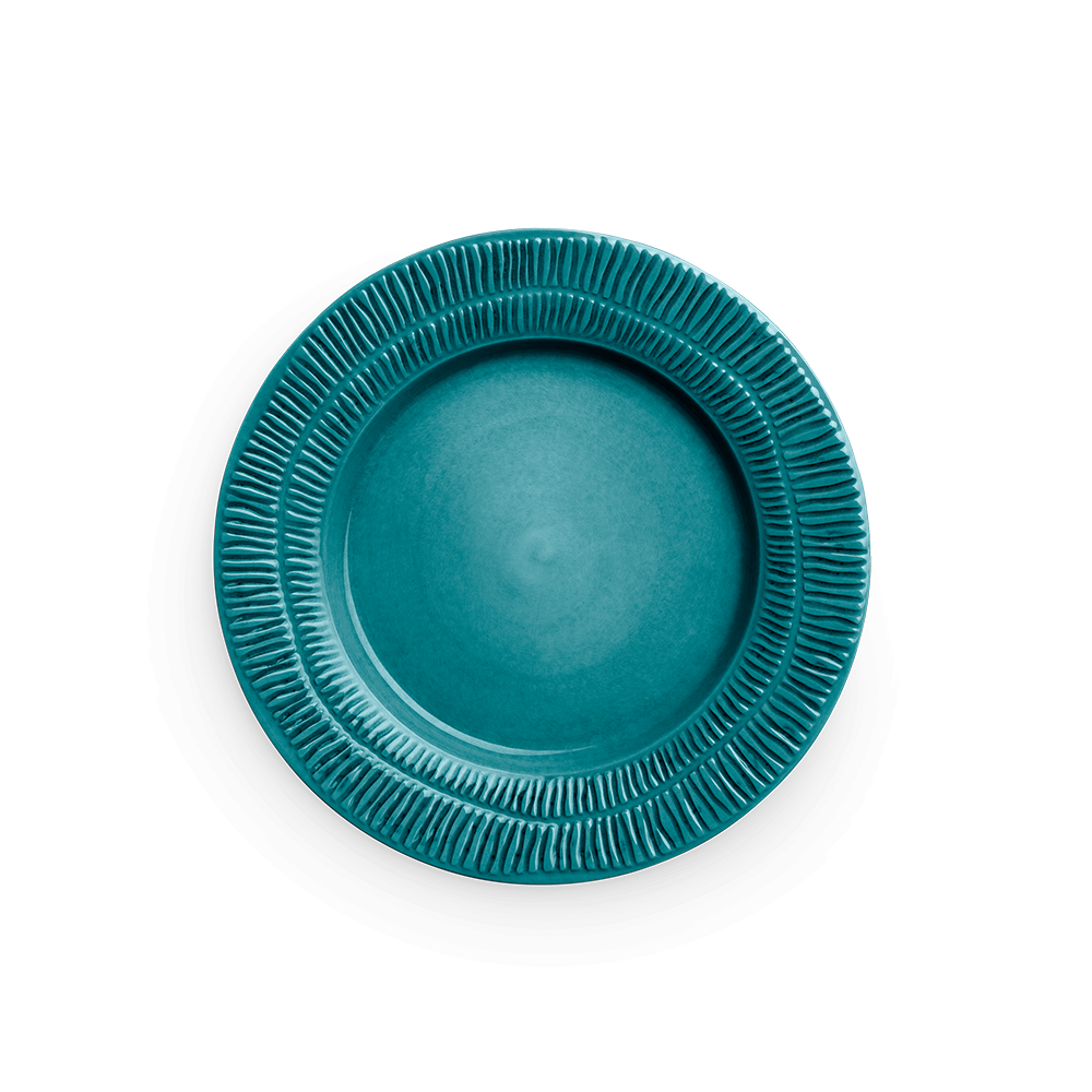 Stripes Tallrik 28 cm Ocean