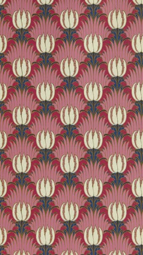 Morris & Co - Tulip & Bird Amaranth & B Bedford Park Wallpapers