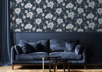Ashley Floral Navy