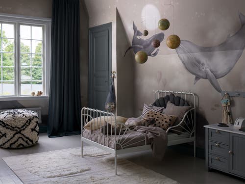 Boråstapeter - Whales in the sky