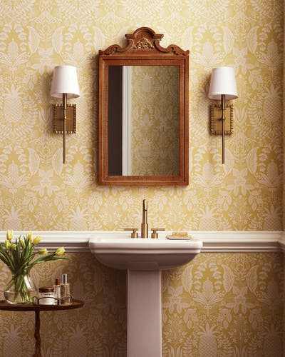 Midbec Tapeter - Pineapple Damask