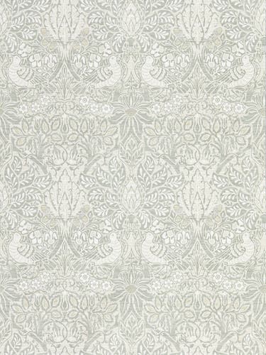 Morris & Co - Pure Dove & Rose Grey Blu Pure Morris North Wallpap