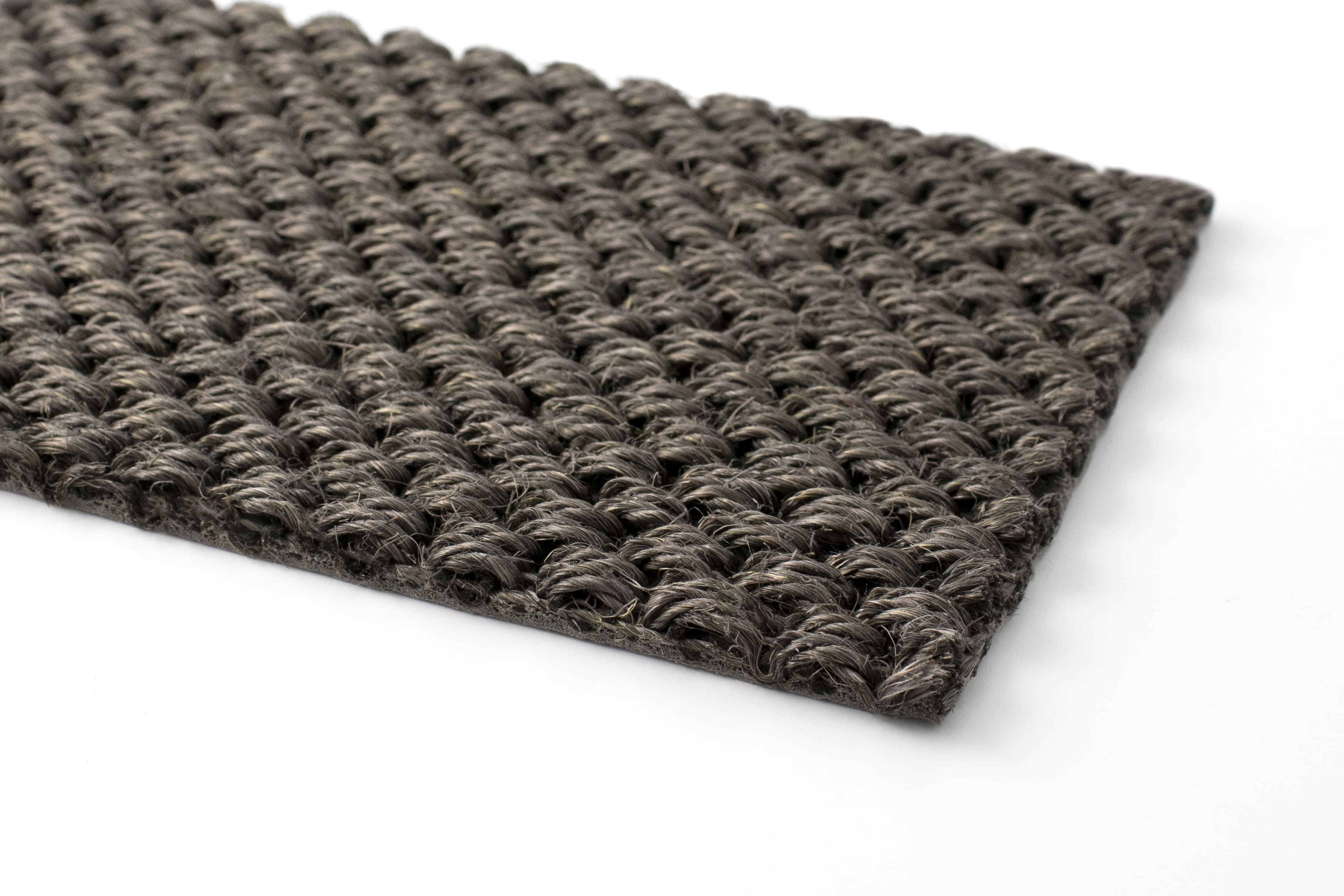 Sisal Hampa Antracit 9004 Kjellbergs Textilgolv