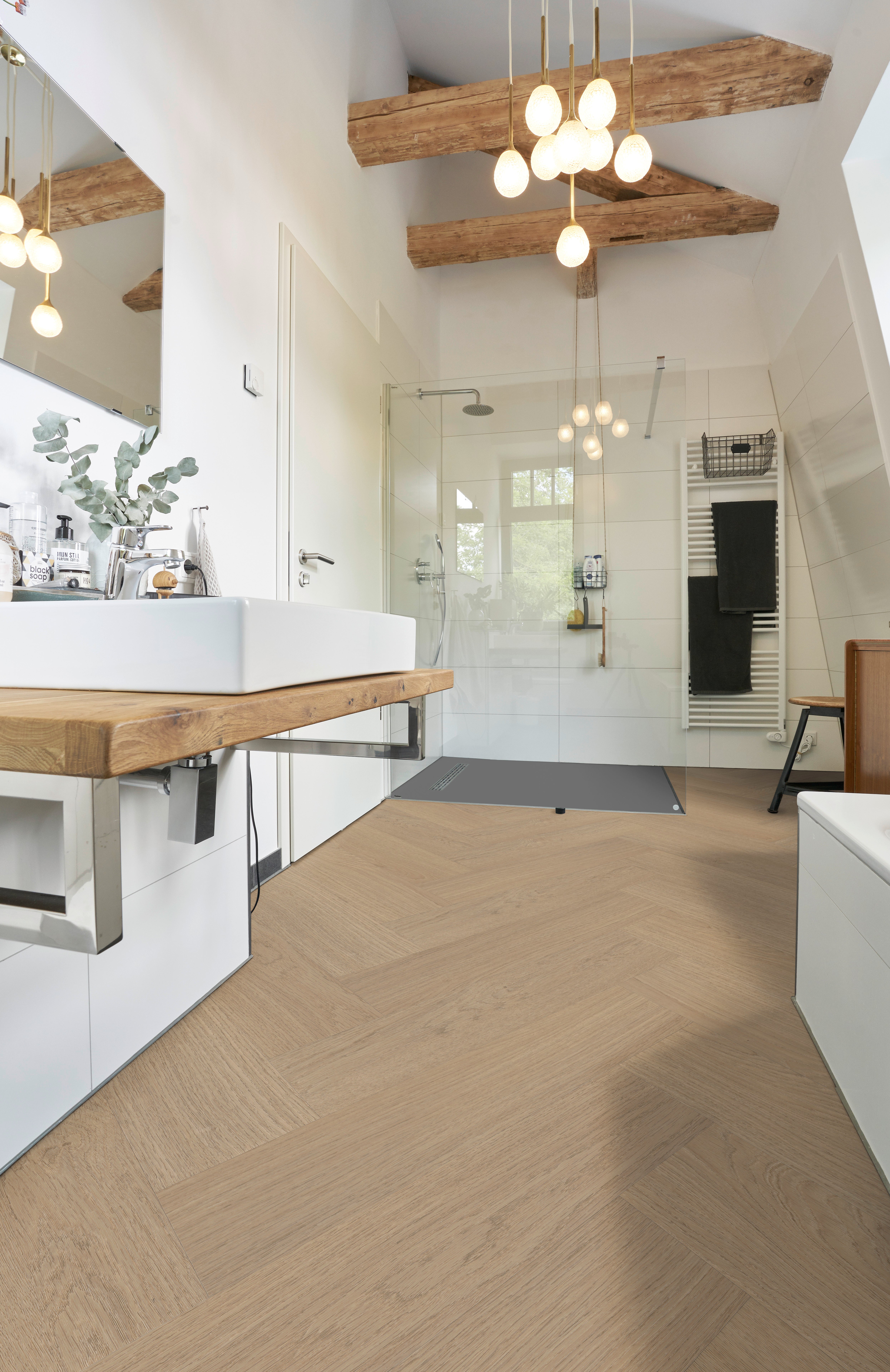 Vinylgolv Floorit - X-Clusive Fiskben Shanghai sofTEC 8mm