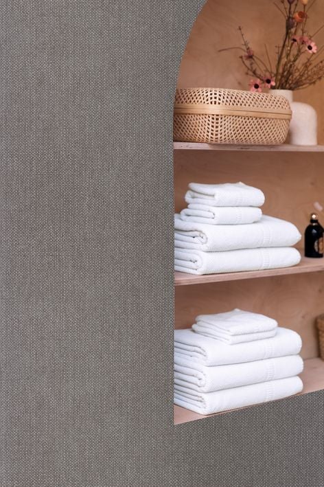 Caselio - Uni Mat Gris Pierre Damier