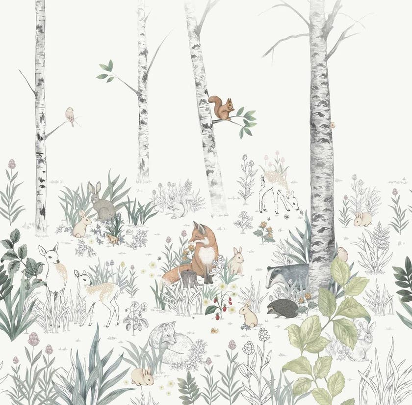Boråstapeter - Magic Forest Mural Newbie