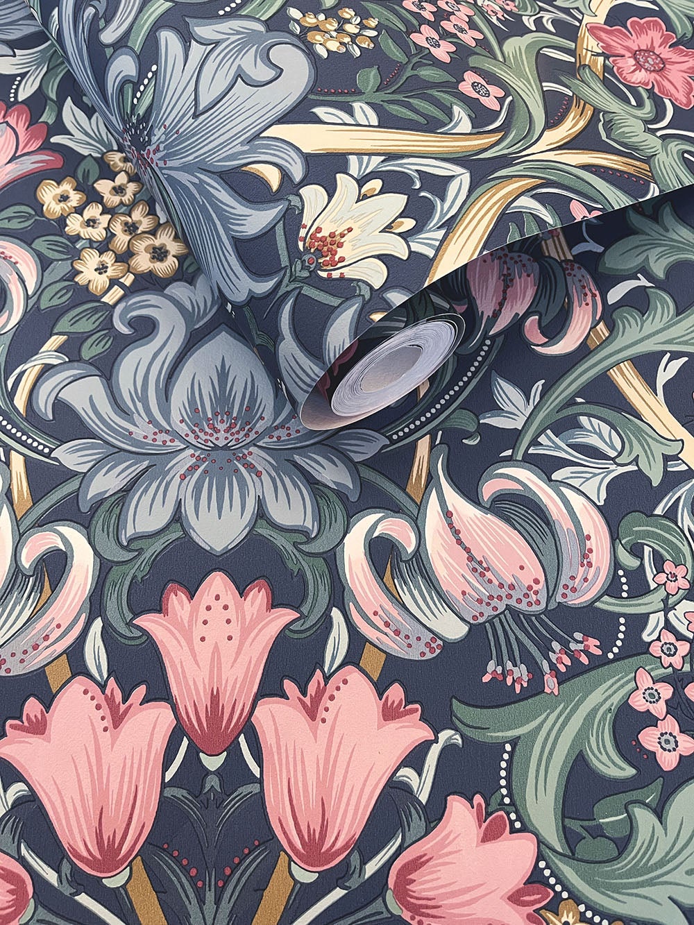 Intrade - Fleurmont Navy Blush