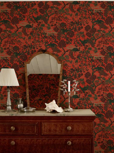 Duro - Brunnsgatan Röd Gammalsvenska Papper