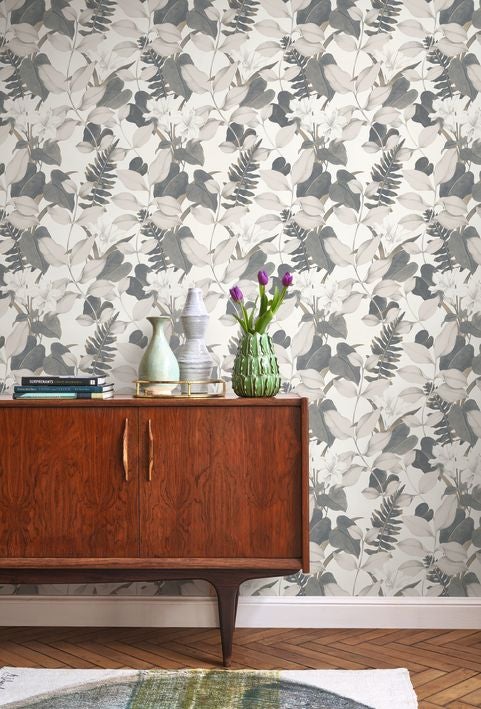 Casadeco - Royal Lily Bleu Cendre Soliflore