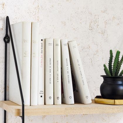 Caselio - Uni Metallise/Nacre Blanc Beton 2