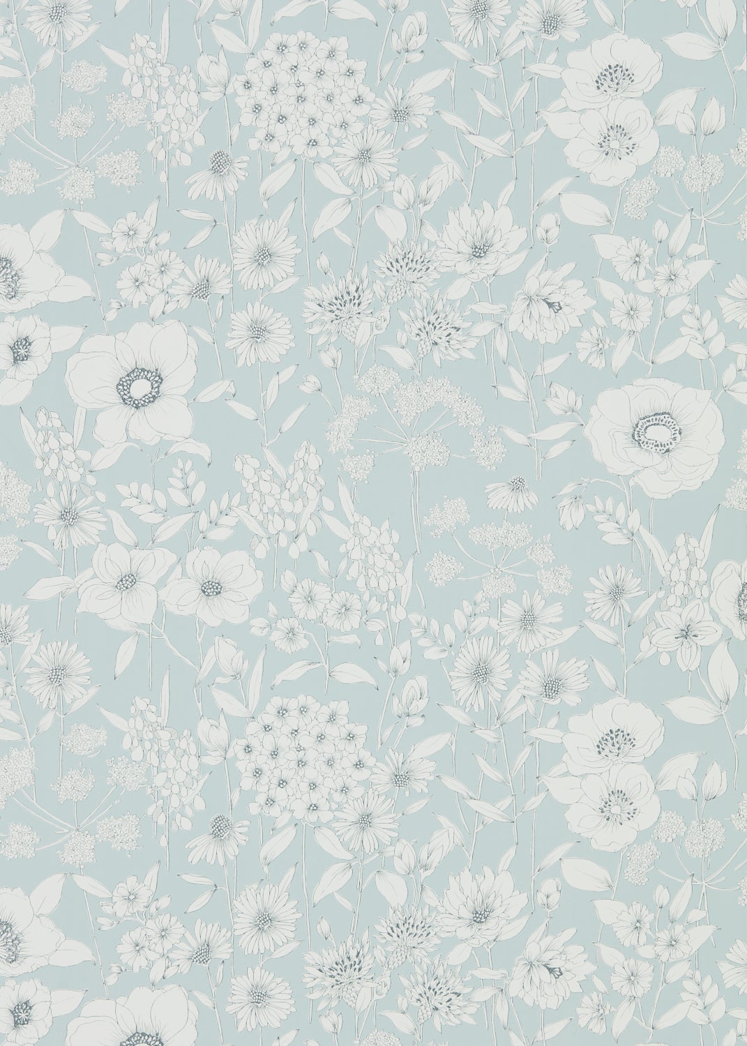 Sanderson - Maelee Mineral Potting Room Wallpapers