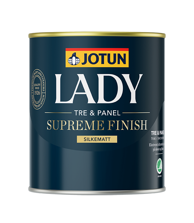 Lady Supreme Finish Silkematt 0,68 L Vit