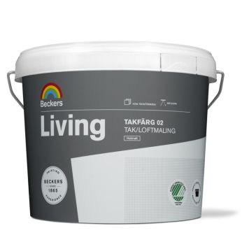 Living Takfärg 02 Vit - 3L