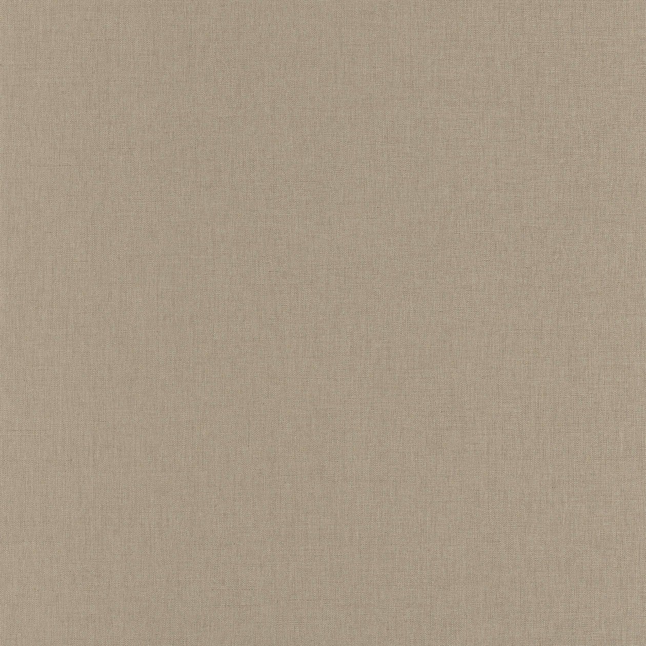 Caselio - Linen Uni Taupe Fonce