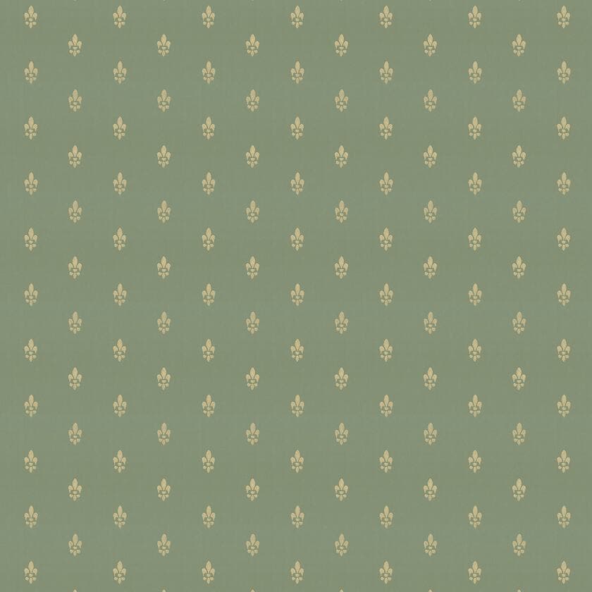 Fransk lilja - Grön/Guld x118-54