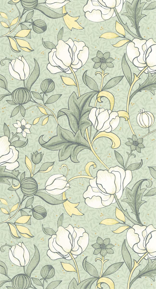 Casadeco - Isabella Vert Amande Arts & Crafts