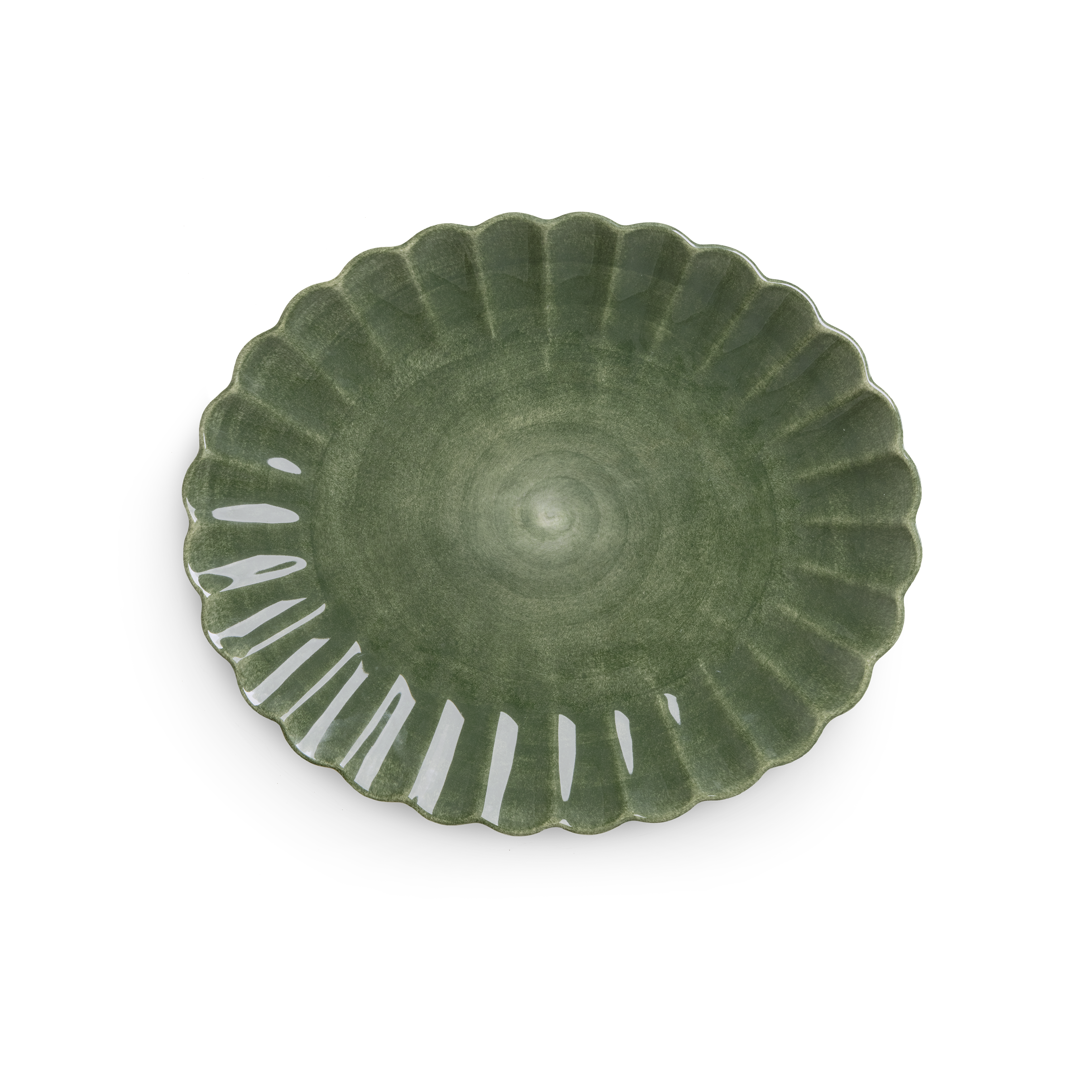 Oyster Fat 35 x 30 cm Forest Green