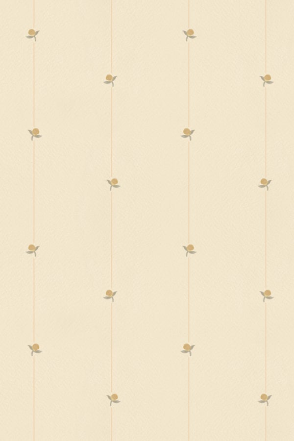 Teeny Berries Pale Yellow MM-0607