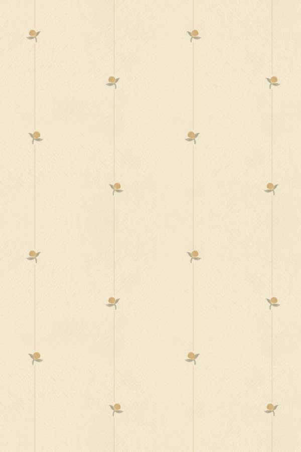 Teeny Berries Pale Yellow MM-0607