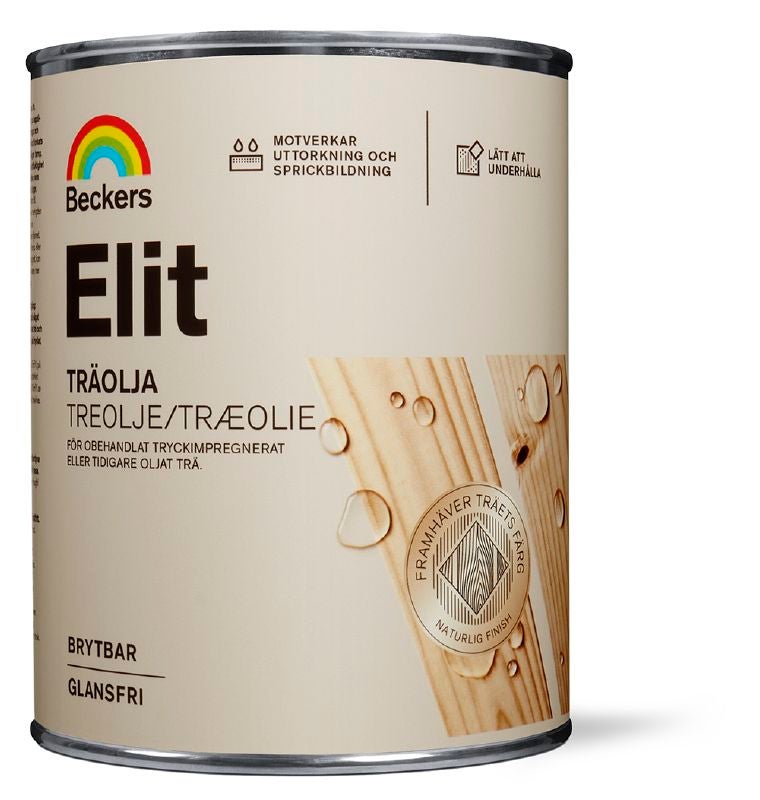 Elit Träolja 0,9 L 