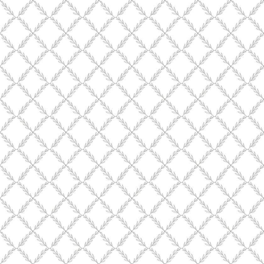 Vide, Vit Blommor&Blad