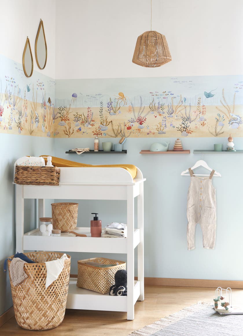 Casadeco - My Little World Uni Bleu Once Upon A Time 2
