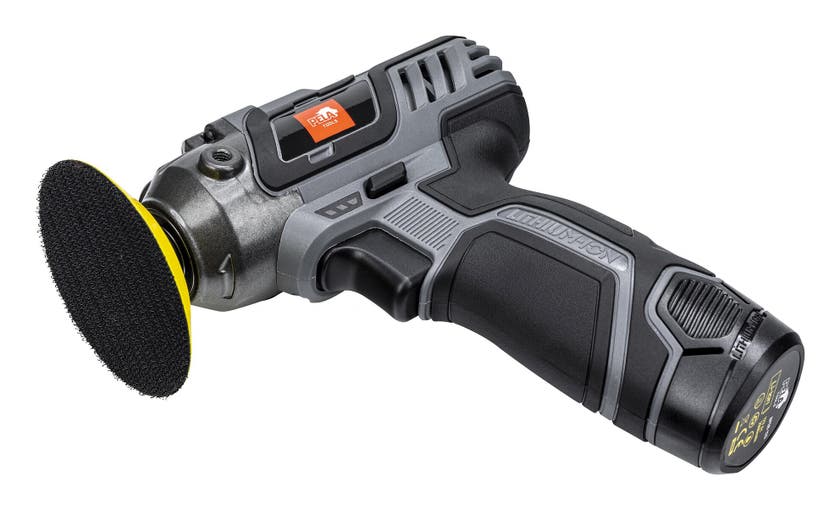 PELA Polermaskin 12V, inkl. 2 st batterier & laddare