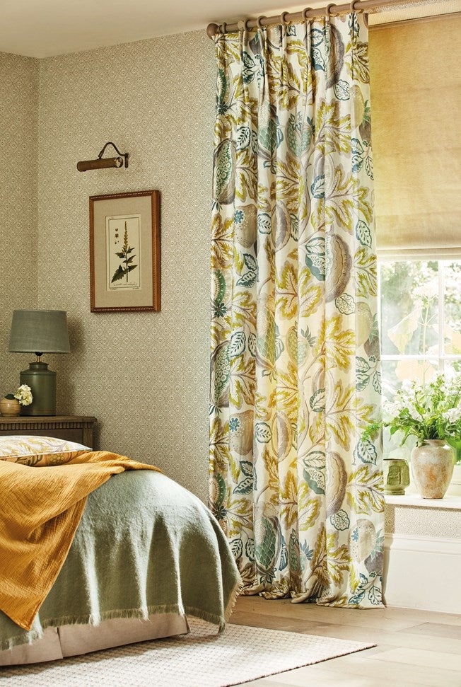 Sanderson - Pinjara Trellis Linen Littlemore Wallpapers