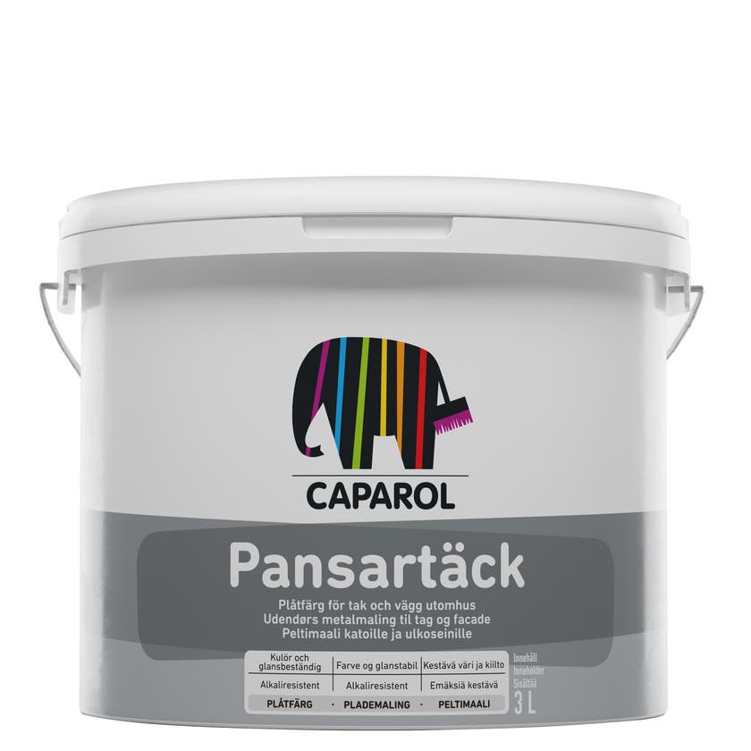 Pansartäck 3 L Svart